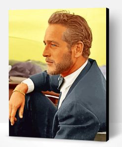 Classy Paul Newman Paint By Numbers