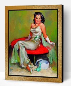 Classy Lady By Gil Elgren Paint By Number