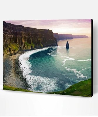 Cliffs of Moher Landscape Nature Paint By Numbers