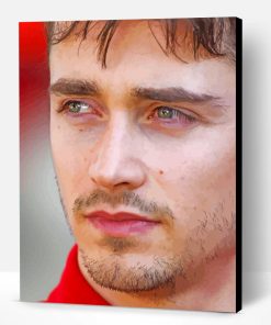 Close up Charles Leclerc Paint By Numbers