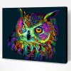 Colorful Abstract Owl Paint By Numbers