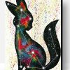 Colorful Galaxy Umbreon Paint By Numbers