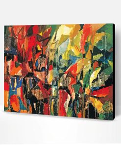 Colorful Jean Paul Riopelle Paint By Number