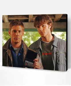Cool Sam And Dean Winchester Paint By Number