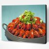 Crayfish Dish Paint By Numbers