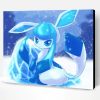 Cute Glaceon Paint By Numbers