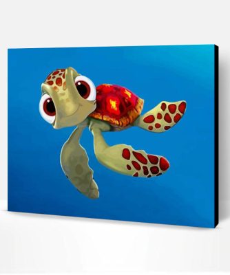 Cute Nemo Turtle Paint By Numbers