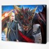 Daenerys And Drogon Art Paint By Number