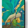 Demoiselle Cranes Jesse Arms Botke Paint By Number