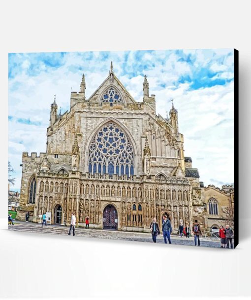 Exeter Cathedral Paint By Number