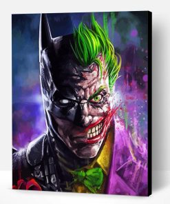 Fantasy Batman And Joker Art Paint By Number
