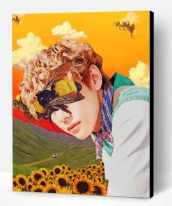 Flower Boy Art Paint By Numbers