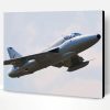 Flying Hawker Hunter Aircraft Paint By Number