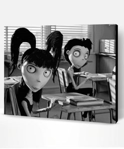Frankenweenie Characters Paint By Number