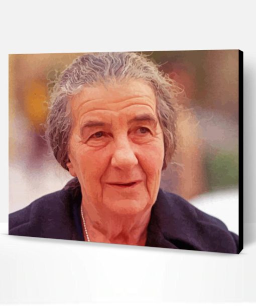 Golda Meir Paint By Numbers