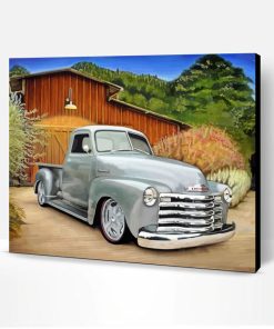 grey Chevy 1950 Paint By Number