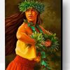 Hawaiian Hula Woman Paint By Number