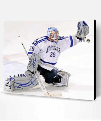 Ice Hockey Goalie Goal Paint By Number