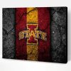 Iowa State Cyclones Basketball Logo Paint By Number