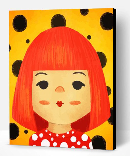 Japanese Yayoi Kusama Art Paint By Numbers