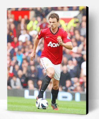 Jonny Evans Footballer Paint By Numbers