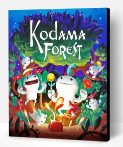 Kodama Forest Poster Paint By Number