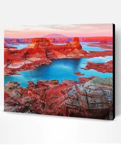 Lake Powell Landscape Paint By Numbers