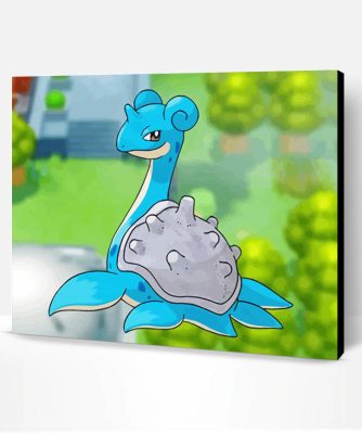 Lapras Pokemon Species Paint By Number