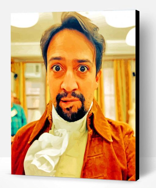 Lin Manuel Miranda Selfie Paint By Number