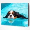 Little Dogs In Pool Paint By Number