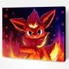 Mad Flareon Paint By Numbers