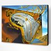 Melting Clock Salvador Dali Paint By Numbers