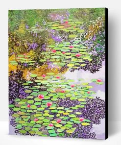 Monet Waterlily Art Paint By Number