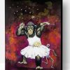 Monkey In Dress Art Paint By Number