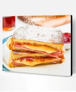 Monte Cristo Sandwich Paint By Numbers