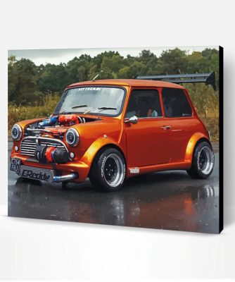 Orange Austin Mini Paint By Numbers