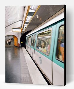Paris Metro Paint By Number