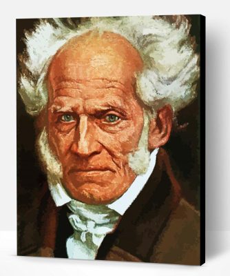 Portrait Arthur Schopenhauer Paint By Numbers