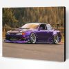 Purple Silvia Paint By Numbers