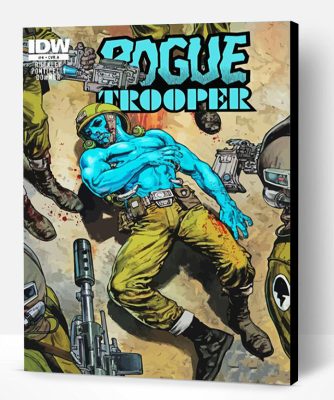 Rogue Trooper Paint By Number