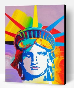 Statue of Liberty Peter Max Paint By Number
