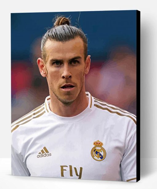 The Footballer Gareth Bale Paint By Number