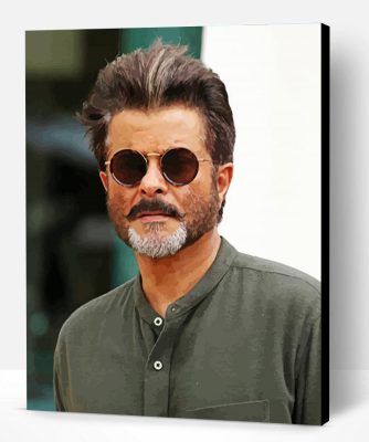 The Indian Actor Anil Kapoor Paint By Number