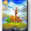 The Land Before Time Animation Art Paint By Number