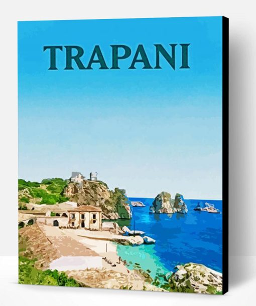 Trapani Poster Paint By Number