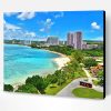 Tumon Beach Guam Paint By Number