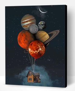 Up House Planets Paint By Number