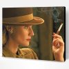 Vintage Woman Smoking Tobacco Paint By Number