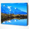 Water Reflection Mont Blanc Italy Paint By Number