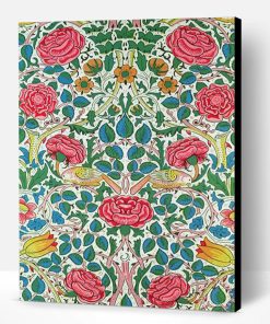 William Morris Rose Paint By Number